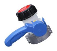 Zambuph Vanne Papillon IBC 1000 L offrant Un contrôle Durable des fûts de Stockage de liquides et résistante à la Corrosion. Convient pour aux vannes d'irrigation Jardin et pour aux milieux