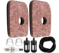 ZAMDOE 4241-120-1800 Filtre à air pour Stihl SH56 SH56C SH86 SH86C BG56 BG56C BG66 BG86 BG86CE BG86Z BG86CEZ BR200 souffleur de Feuilles 42411201800 Kit de Mise au Point de Remplacement