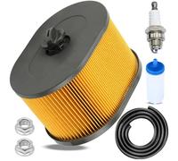 ZAMDOE 510 24 41-03 Filtre à air Conduite de Carburant Bougie d'allumage Filtre à Carburant pour Husqvarna et Partner K970 K1260 K1270 Tronçonneuses Rail Cutter 510244103 510244101 pour Stens 605-050