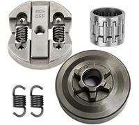ZAMDOE 6 dents 52 mm Embrayage pour Zenoah Komatsu G2500, 2500, 2600, 25 cc, 2500T, pour Chinese 2500 pour Timberpro pour Lawnflite pour Carlton tronçonneuses pièce de rechange 2475-51200, 2841-51201