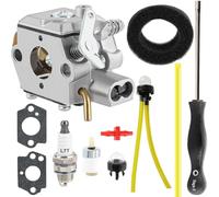 ZAMDOE 753-05133 Carburateur compatible pour Troy-Bilt TB10CS TB20CS TB20DC TB310QS TB90BC, pour Ryobi 600r 700r 765r 790r coupe-bordures Rgbv3100 280r souffleur de feuilles, remplace 753-04333 WT-827