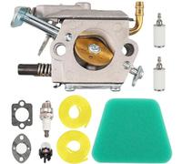 ZAMDOE Carburateur avec filtre à air 530037793 pour McCulloch 3200 3205 3210 3214 3216 3212 2012 3516 32 cc 35 cc 38 cc CS6MHO35UB24RA tronçonneuse, avec ampoule d'amorçage 530047721