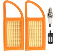 ZAMDOE Filtre à air de Remplacement pour Stihl BR600 BR550 BR500 souffleur à Dos remplace 4282 141 0300 42821410300 4282 141 0300B 42821410300B, avec Filtre à Carburant pour Bougie d'allumage