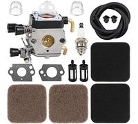 ZAMDOE FS80R Carburateur pour Stihl FS85 FS85R FS80 FS72 FS74 FS75 FS76 FS85RX HS72 HS74 HS75 HS76 HS80 HS85 HL75 FH75 FC75 FC85 KM80 HT70 HT75 Coupe-Herbe avec Filtre à air