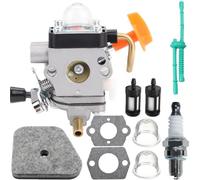ZAMDOE FS90R Carburateur pour STIHL FS87 FS87R FS90 FS90R FS100 FS110 FS110X FS130R FS130 HL90 HL100 HT100 HT101 KM90 KM100 SP90 FS110R KM110R FS100RX KM90R KM130R Coupe-Bordures 41801200607 C1Q-S174