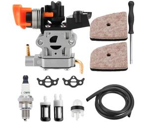 ZAMDOE Kit carburateur 4149 120 0600 pour Stihl FS94C-E, FS94RC-E, HL92C-E, HL92KC-E, HL94C-E débroussailleuse et KM94RC-E Moteur 2-Mix Carburateur RC2-S243E RC20243 avec Filtre à air
