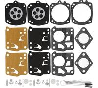 ZAMDOE Kit de réparation de carburateur pour Tillotson RK-23HS RK23HS RK-17HS pour Husqvarna 61 266 268 272XP 281 181 pour Jonsered 625 630 XL SXL915 X-12 261 350 481 482 Tronçonneuse