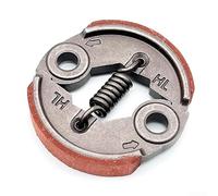 ZAMETTER 32 34F Taille-haie embrayage sabot de friction avec ressort de roulement pour deux moteurs brosse à deux moteurs scie à branche haute cueillette de thé (32 embrayage cuir rouge)
