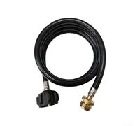 ZAMETTER Adaptateur de tuyau de propane en laiton de 1,8 m pour réservoir de 0,5 kg à 9,1 kg QCC-1 Connexion de type 1 conduite de gaz haute pression pour barbecue, poêles, lanternes et équipements de