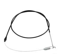 ZAMETTER Câble de traction pour Toro 55,9 cm pour tondeuse autopropulsée à entraînement frontal de 172,7 cm, longueur totale du conduit de 138,4 cm, extrémité à ressort coudée en Z, réparation