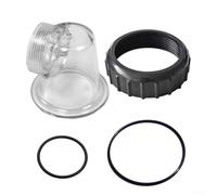 ZAMETTER Kit de cache-pré-filtre transparent pour pompe de piscine avec joints toriques, raccord à vis pour système de circulation SPS25 SPS50 SPS75 SPS100