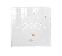 ZAMETTER Thermostat WiFi intelligent programmable - Interrupteur de contrôle de température numérique LCD - Écran tactile LCD - Chronothermostat numérique WiFi programmable - Contrôleur de chauffage