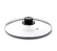 Zanetti - Couvercle en verre avec pommeau pour casseroles et poêles, diamètre 36 cm