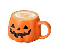 Zankie Tasse en céramique de Citrouille -1/2 pièces Tasse à café de Citrouille d'halloween Tasse de Citrouille Mignonne pour Le Lait de café |pour, Automne, récolte d'automne, Fourniture de fête