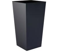 Zanvic Urbi 26,6 litres de plastique Fower Pot avec doublure intérieure 27 x 27 x 50 cm anthracite