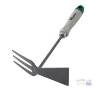 Zappetta Carrée Trident 2 Usages Papillon En Acier Verni Manche Plastique