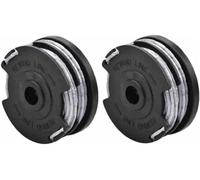 ZAPYVET Bobine automatique de coupe-herbe Paquet de 2 bobines de rechange pour tondeuse GT36Li Yt7421-01 36V, cordon d'alimentation robuste de 1,5Mm, changement d'outil 2x4m