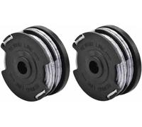 ZAPYVET Bobine automatique de coupe-herbe Paquet de 2 lignes et bobines remplacement, pour tondeuse 36V GT36Li Yt742101, comprend un outil réglage du cordon,