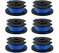 ZAPYVET Bobine automatique de coupe-herbe Pour Cdiytool 6 pièces bobine de coupe-bordure, pour Ryobi One AC14RL3A Olt1832 Rac124 ligne de remplacement de coupe-bordure, 18V 24V 40V(BLACK 6pcs)