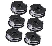 ZAPYVET Lot de 6 bobines de filament de rechange for tondeuses | pour Bosch, ART 24, 27, 30, 30-36 LI