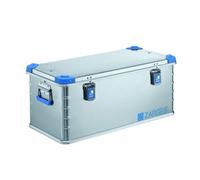 ZARGES - Caisse Aluminium Eurobox - Boîte Stockage & Transport Universelle - 800x400x40 mm - Aluminium Naturel - Poignées De Transport - Étanche & Durable - Idéal Palettes 1200x800