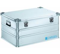 ZARGES - Caisse Aluminium K470 - Boîte Stockage & Transport Universelle - 800x600x410 mm - Aluminium Naturel - Poignées De Transport - Étanche & Durable