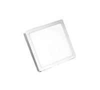 Zarivy B1226242 Downlight LED carré de surface 18 W lumière naturelle, idéal pour l'éclairage des espaces intérieurs et la décoration moderne, Image