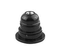 Zarivy Douille E27 4A, filetage noir, idéal pour l'éclairage dans les maisons, les bureaux et les commerces. Compatible avec les ampoules de différentes puissances.