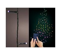 Zarivy Guirlande LED dansante Bluetooth multicolore de 14,9 m avec 100 LEDs. Parfaite pour créer une atmosphère festive et animée, idéale pour les événements et les décorations. Faites briller votre