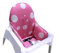 ZARPMA Coussin de Haute Compatible pour Antilop Chaise Bébé Lavable et Pliable Rembourrage pour Chaise D'enfant (Rose)