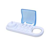 ZASCHMOY Étui de Rangement pour Brosse à Dents électrique avec Couvercle, Pouvant Contenir 4 Têtes de Brosse, 1 Chargeur et 2 Brosses à Dents. Compatible avec Les Mod