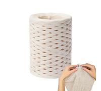 Zasdvn Fil de Raphia pour Le Crochet,Ruban de Raphia pour l'artisanat - Ruban de en Papier de 492 Pieds,Ruban de Ficelle de Papier d'emballage, Rubans de pour l'artisanat, Ruban