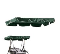 Zasdvn Toit de rechange pour balancelle de véranda, imperméable, résistant aux UV, auvent de rechange pour chaise à bascule, pour jardiniers, locataires, locataires, arrière-cour, pelouse, cour
