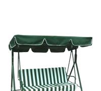 Zasdvn Toit de rechange pour balancelle d'extérieur - Imperméable - Auvent de rechange pour chaise à bascule - Pour jardiniers, locataires, locataires, locataires, arrière-cour, pelouse, cour, camping