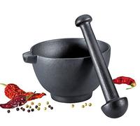 Zassenhaus 0000076066 Mortier XL Diamètre 15,5 cm en Fonte Noir 2 unités 15,5 x 15,5 x 10 cm