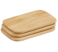 Zassenhaus 50004 Planches à découper-Set 3-Parties, Bois, Marron, 9 x 12 x 16 cm