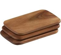 Zassenhaus 55009 Planche à Petit-déjeuner Lot de 3 d'Acacia
