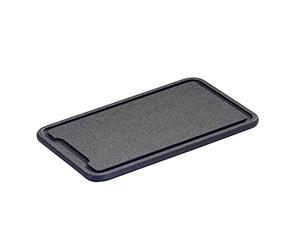 Zassenhaus 60034 Planche à découper, Polyéthylène Haute Pression, Anthracite, 9 x 12 x 16 cm