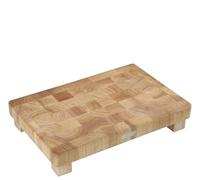 Zassenhaus Bloc à découper en bois d'hévéa avec pieds antidérapants 45 x 30 x 8,5 cm