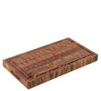 Zassenhaus - Bloc de boucher en Acacia 45x25x4 cm