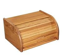 Zassenhaus Boîte à pain Country avec couvercle roulant et planche à découper en chêne 40 x 30 x 20 cm