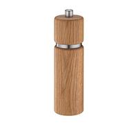 Zassenhaus HANNOVER Moulin à sel en bois d'olivier avec broyeur en céramique haute performance réglable en continu | Moulin à épices pour sel | 18 cm, Ø 5 cm