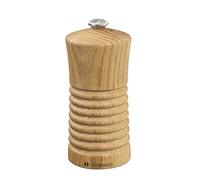 Zassenhaus Heilbronn Moulin à poivre 13 cm | Chêne | Avec broyeur en céramique haute performance réglable en continu | Moulin à épices rempli | Ø 5,8 × 13 cm