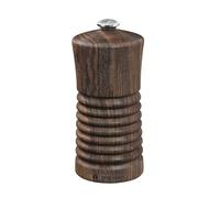 Zassenhaus Heilbronn Moulin à poivre 13 cm en noyer avec broyeur en céramique haute performance réglable en continu | Moulin à épices rempli | Ø 5,8 × 13 cm