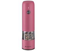 Zassenhaus Köln Moulin à poivre électrique USB, 14 cm, fuchsia, broyeur en céramique haute performance réglable en continu, boîtier en acier inoxydable, batterie lithium-ion rechargeable