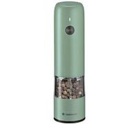 Zassenhaus Moulin à poivre électrique USB Koln 14 cm Vert Acier Inoxydable Vert
