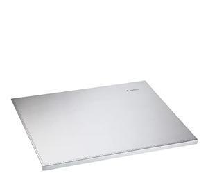 Zassenhaus Plan de travail de cuisine en acier inoxydable 50 × 40 cm, antibactérien