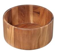 Zassenhaus Saladier en bois d'acacia | Bol en bois de qualité supérieure | Pour préparer et servir une salade | Bol décoratif | Bois naturel | Ø 25 x 12,5 cm