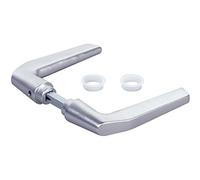 Zaundirekt LOCINOX #3006M-H Paire de poignées de porte en aluminium avec goupille 120 mm