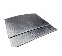 ZAURBA Feuille Isolante Autocollant Isolation Thermique en Feuille Aluminium Réflecteur de Chaleur Rouleau Réfléchissant Isolant Thermique a Bulles Double Face pour Sol Toit Radiateur (Size : 1x3m)